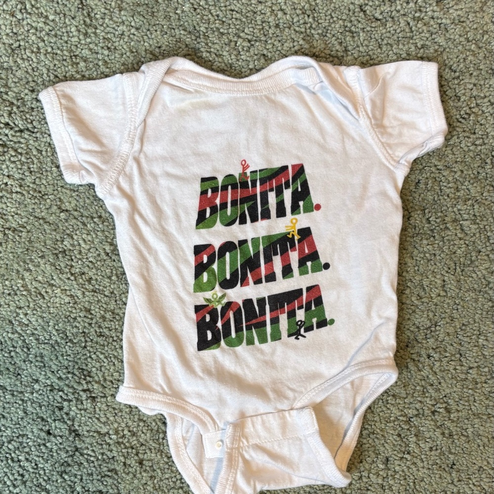 A Tribe Called Quest BONITA BONITA BONITA Onesie size 6 Months